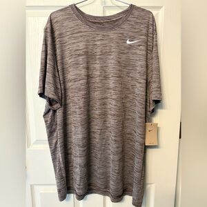 NWT Nike Men's Dri-FIT Legend Veneer T-Shirt - Brown XXL $35